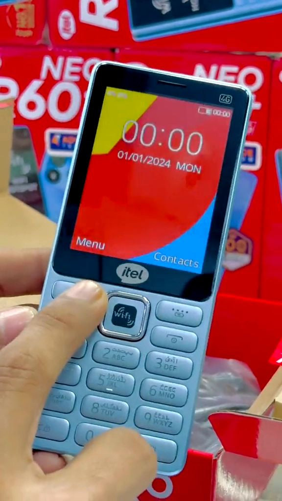 ITEL NEO R60 + HOTSPOT MOBILE 4G