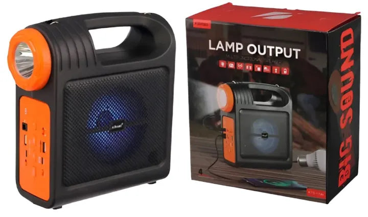 Outdoor portable Solar Lights System Power Bank  Bluetooth speaker