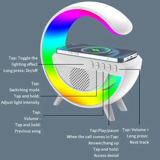 Mini G speaker g500 wireless speaker and wireless charging
