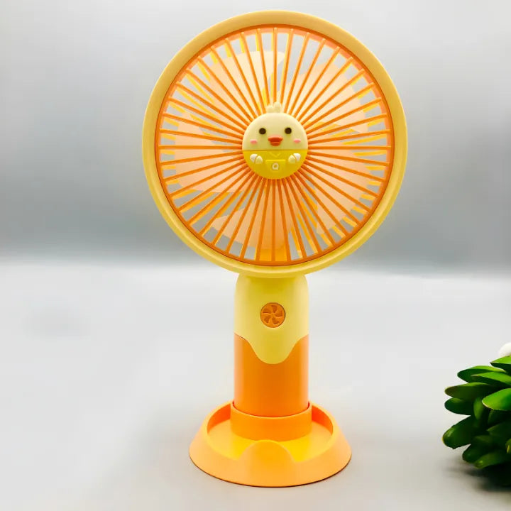 DD-8013 Stylish Mini Portable Handheld Desktop USB Rechargeable Fan