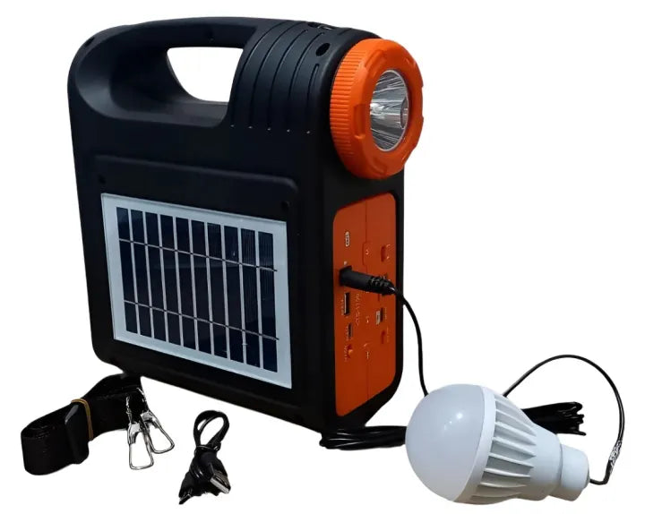 Outdoor portable Solar Lights System Power Bank  Bluetooth speaker