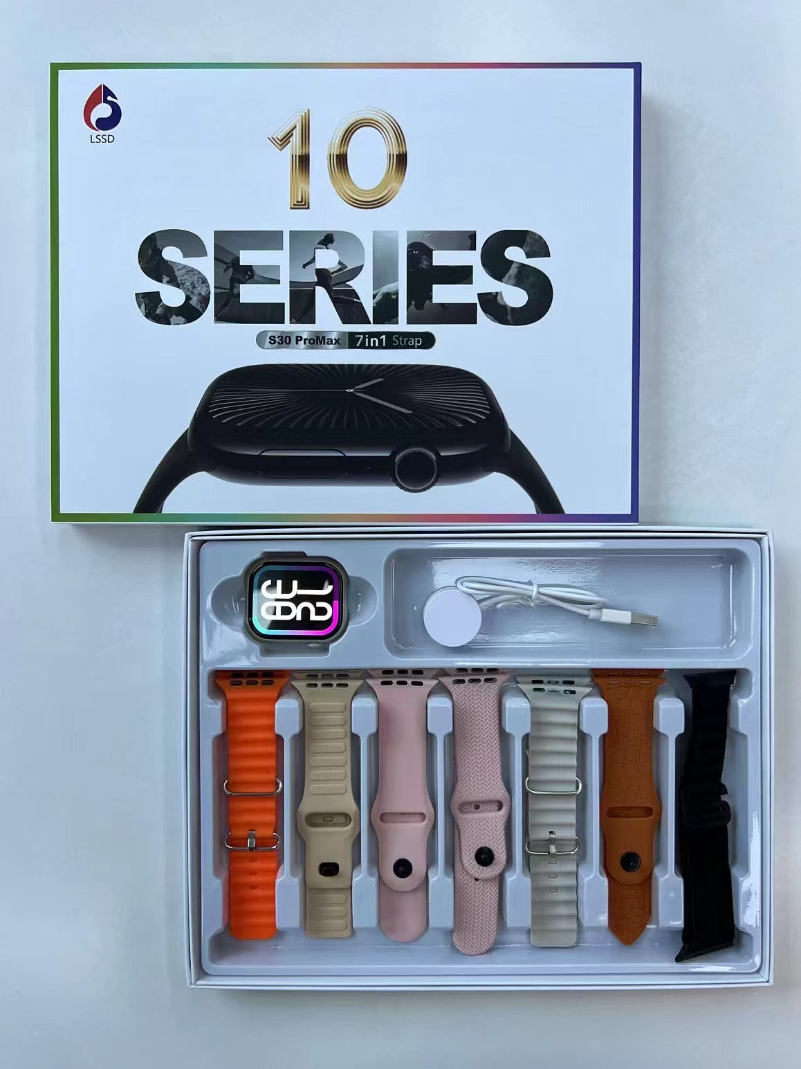 S30 Pro max Series 10 (7 in 1) Smart Watch